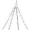Z-Lite Anders Chandelier, 3-Light, 33 In.W x 5 In.H, Polished Nickel/marbling 1944P33-PN-LED - alternate 3
